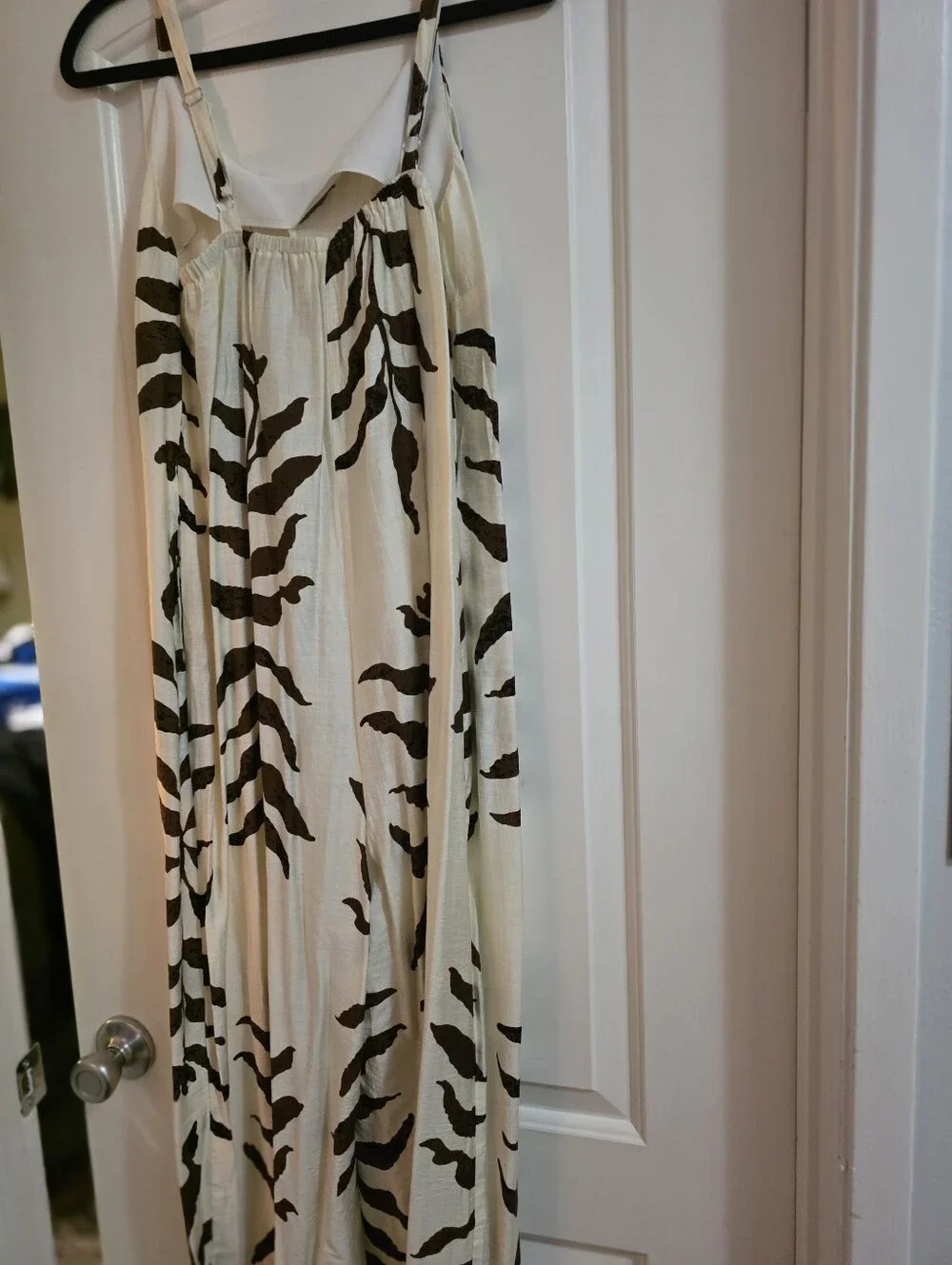 Cutest Summer Jumpsuot... Cream and Brown Botanica